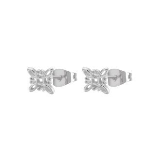 Aros de Plata 925 Nudo de Brujas 6 mm