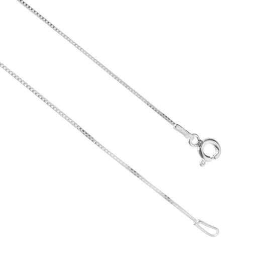 Cadena de plata veneciana 45 cm en plata 925