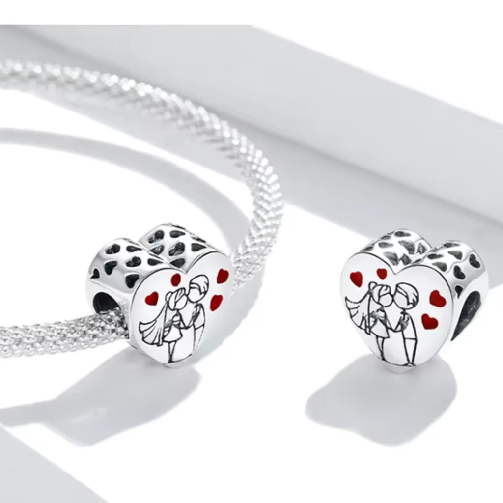 Charm Diseño Pareja Enamorados