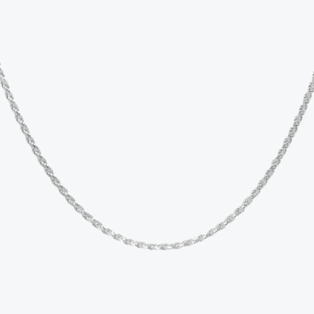 Cadena de Plata 925 Tourbillon 1.5 mm 60 cm
