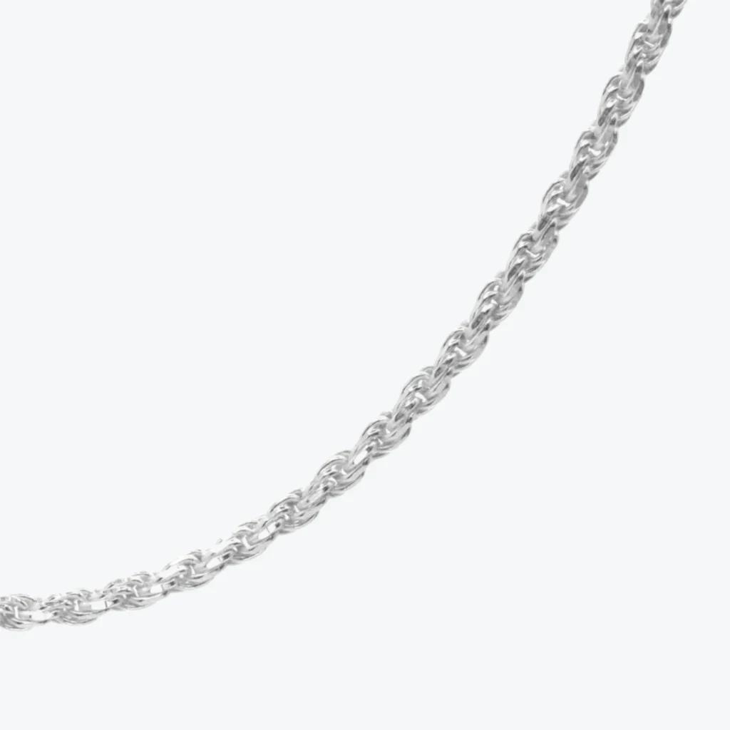 Cadena de Plata 925 Tourbillon 1.5 mm 60 cm