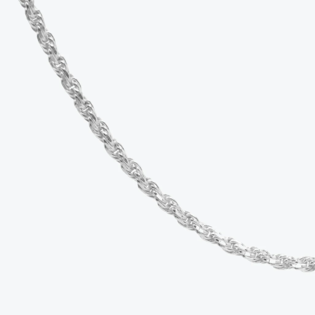 Cadena de Plata 925 Tourbillon 1.5 mm 60 cm