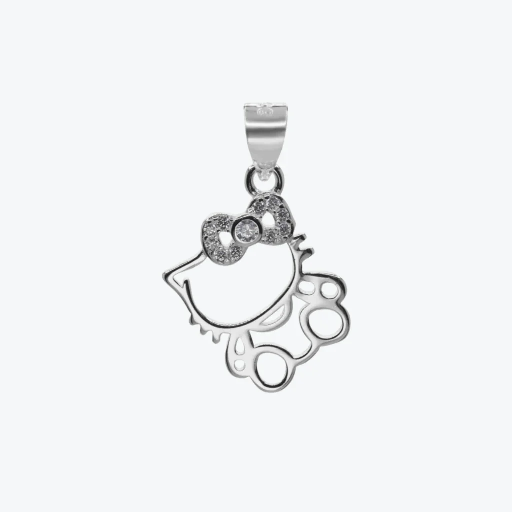 Colgante de Plata 925 Hello Kitty