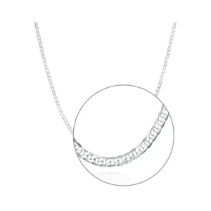 CADENA GRUMET PLATA LUPA