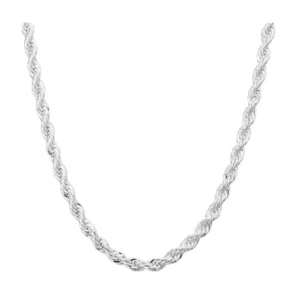 Cadena Tourbillon Acero Plateado