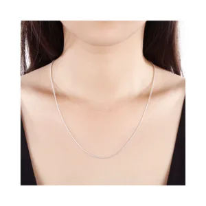 Cadena de Plata 925 Cola de Ratón Redonda 60 cm Modelo