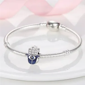 Charm Amuleto Mano de Fátima Pulsera