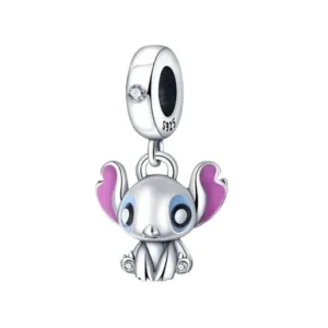 Charm Colgante Plata Personajes Stitch