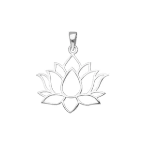 Colgante de Plata 925 Flor de Loto