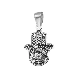 Colgante de Plata 950 Mano de Fátima
