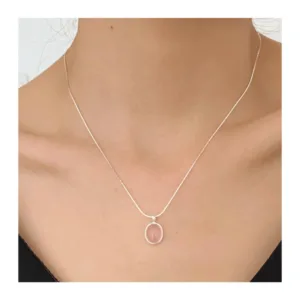 Collar-de-Plata-Con-Colgante-Piedra-Lunar-Cristal-Rosa-45-cm-Cuello