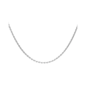 Cadena de Plata 925 Tourbillon 1.5 mm 60 cm