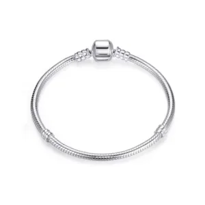 Pulsera Plata Para Charms o Dijes