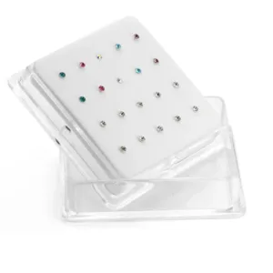 Set Piercing de Plata 925 Nariz 1,5 mm Derecha