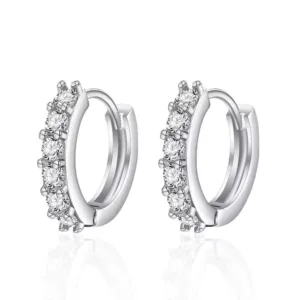 Aros Mini Argollas Con Circones