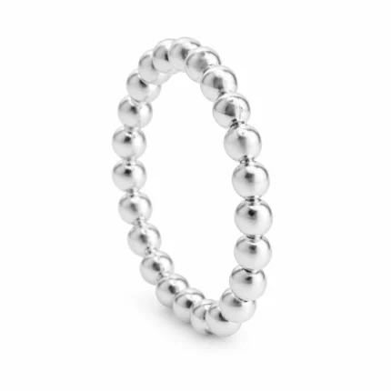 Anillo Plata 925 Antiestrés Esferas