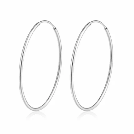 Aros Argolla Lisas 50 mm