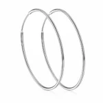 Aros argolla lisas 50 mm- brillo Aros argolla lisas 50 mm- brillo
