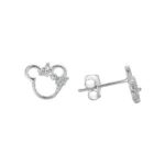 Aros minnie plata 925 lazo micro circones — silverglam Aros minnie plata 925 lazo micro circones — silverglam