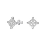 Aros nudo brujas 10 mm plata 925 — silverglam Aros nudo brujas 10 mm plata 925 — silverglam