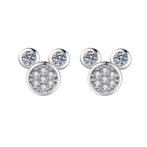 Aros Mickey con Circones Acero — Silverglam Aros Mickey con Circones Acero — Silverglam