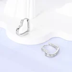 Aros plata corazon diseños luna y estrellas fondo Aros plata corazon diseños luna y estrellas fondo