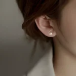 Aros plata diseño luna y estrella modelo Aros plata diseño luna y estrella modelo