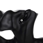 Aros de plata esferas lisas modelo Aros de plata esferas lisas modelo