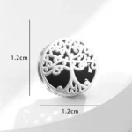 Charm árbol de la vida envejecido medidas Charm árbol de la vida envejecido medidas