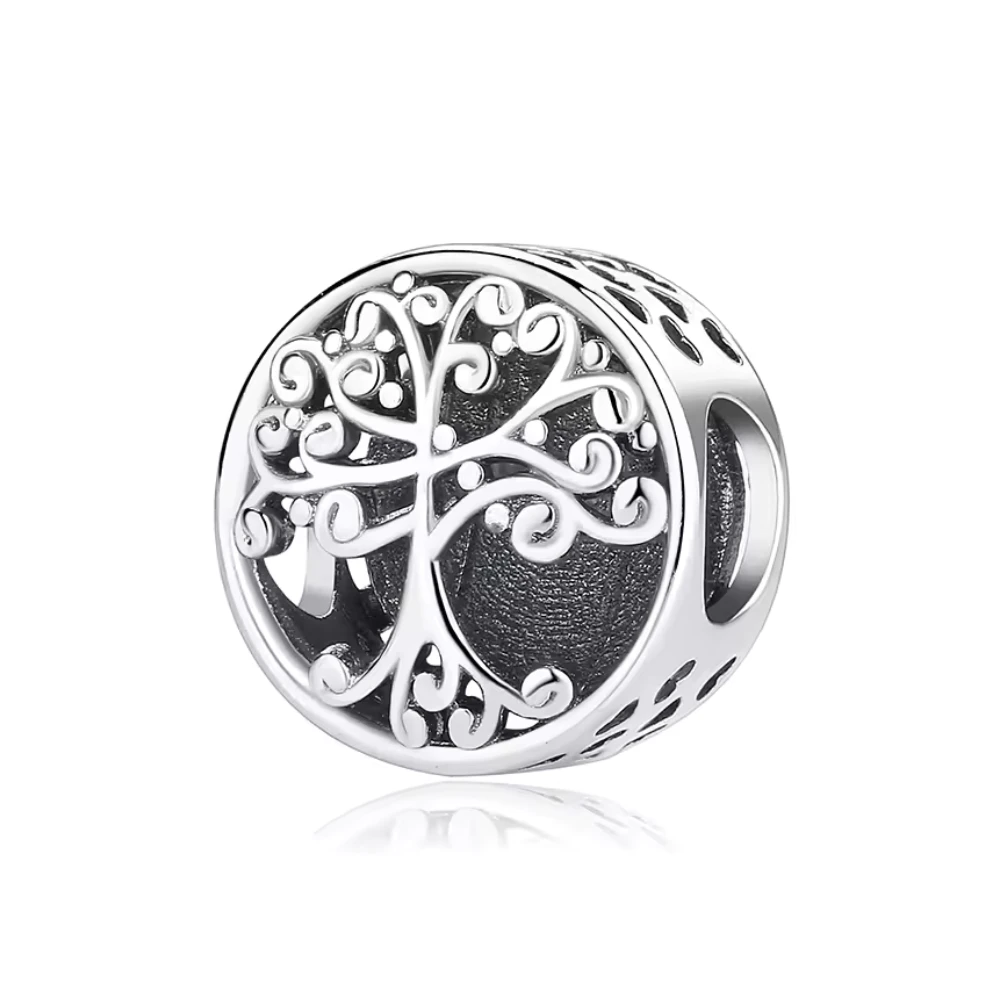 Charm árbol de la vida efecto vintage plateado — silverglam Charm árbol de la vida efecto vintage plateado — silverglam