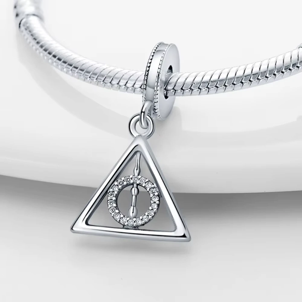 Charm dije símbolo de las tres reliquias zoom Charm dije símbolo de las tres reliquias zoom