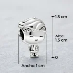 Charm plateado niño skateboard medidas Charm plateado niño skateboard medidas