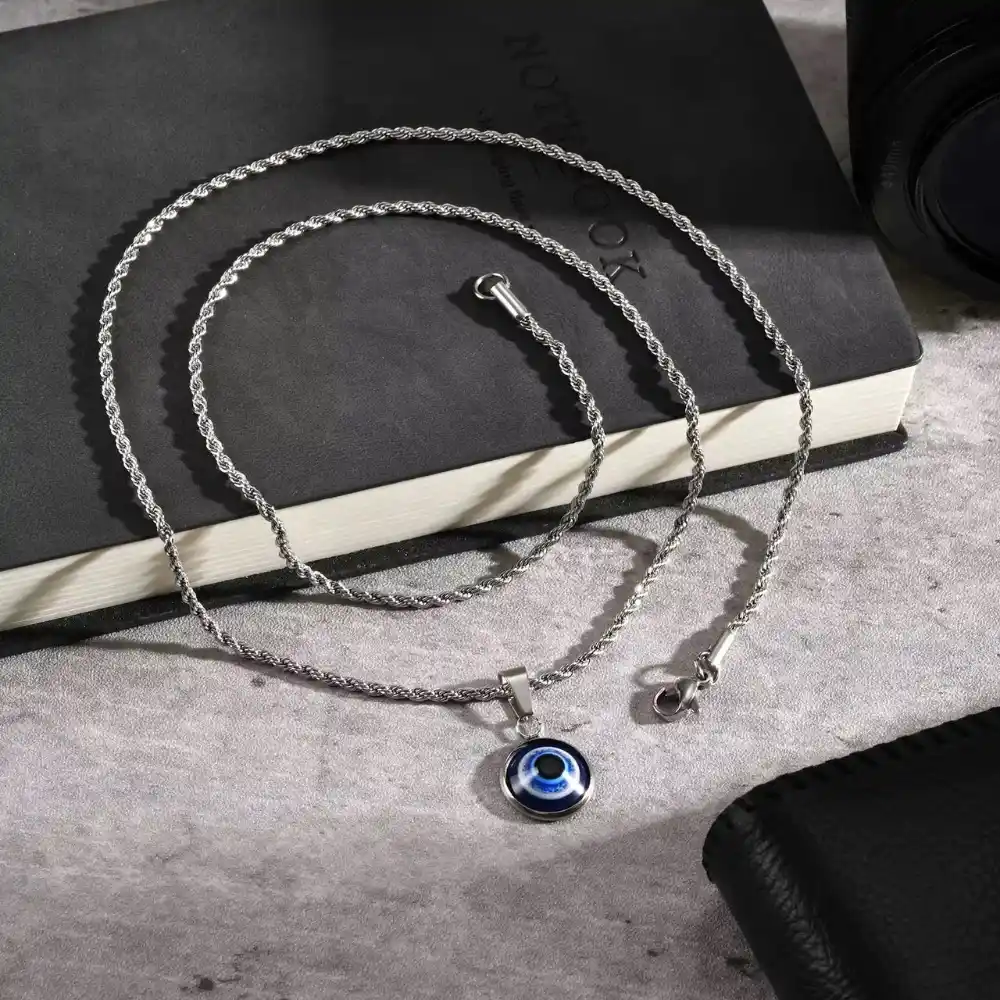 Collar-acero-tourbillon-con-amuleto-ojo-turco-completa Collar-acero-tourbillon-con-amuleto-ojo-turco-completa
