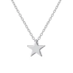 Collar estrella plateado 45 cm — silverglam Collar estrella plateado 45 cm — silverglam