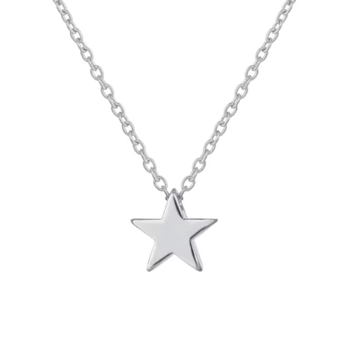 Collar estrella plateado 45 cm — silverglam Collar estrella plateado 45 cm — silverglam