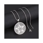 Collar-de-acero-con-colgante-tetragrammaton-60-cm-modelado Collar-de-acero-con-colgante-tetragrammaton-60-cm-modelado