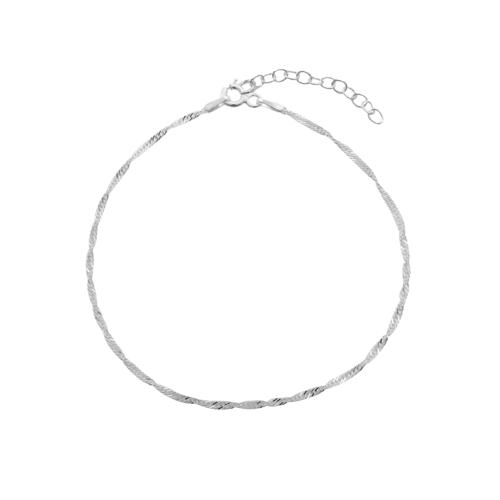 Pulsera singapur plata 925 18 cm — silverglam Pulsera singapur plata 925 18 cm — silverglam