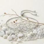 Pulsera de plata 925 ajustable infinito con microcircones piedras Pulsera de plata 925 ajustable infinito con microcircones piedras