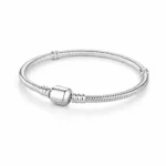 Pulsera cadena serpiente para charms — silverglam Pulsera cadena serpiente para charms — silverglam