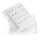 Set piercing de plata 925 nariz 1,5 mm derecha Set piercing de plata 925 nariz 1,5 mm derecha