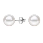 Aros perla 8 mm plata 925 — silverglam Aros perla 8 mm plata 925 — silverglam