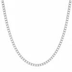 Cadena plateada veneciana 2 mm 55 cm — silverglam Cadena plateada veneciana 2 mm 55 cm — silverglam