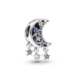 Charm dije luna y estrellas con circones — silverglam Charm dije luna y estrellas con circones — silverglam