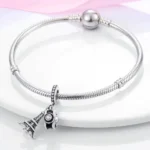 Charm torre eiffel y cámara pulsera Charm torre eiffel y cámara pulsera