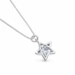 Collar estrella plata con circón — silverglam Collar estrella plata con circón — silverglam
